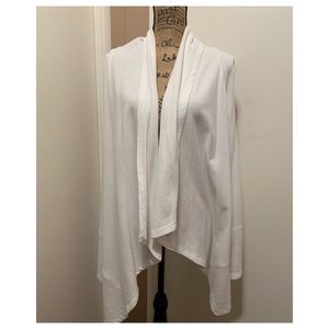 Lauren Ralph Lauren Open Front Draped Cardigan S